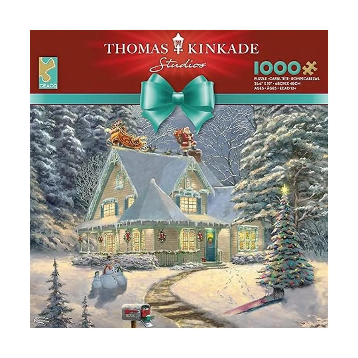 Ceaco Thomas Kinkade Disney Holiday Midnight Delivery_2