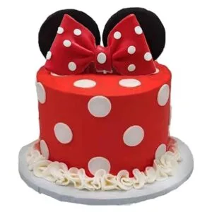 Minnie Mouse Cake Topper Arco y orejas para cumpleaños_3