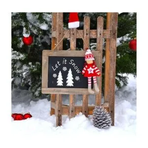 YEAJON 25 plantillas de Navidad de 6 x 6 pulgadas para_6