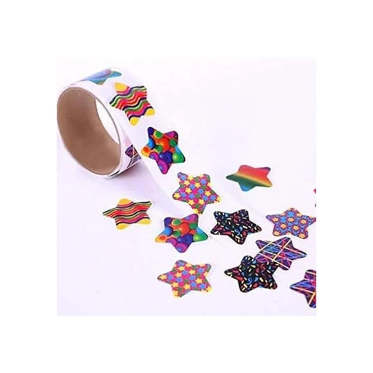 Rollo de calcomanías de 5 rollos de suministros de fiesta_4