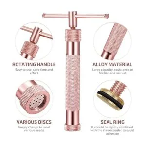 BESTONZON Juego de herramientas de molde rotativo de_5