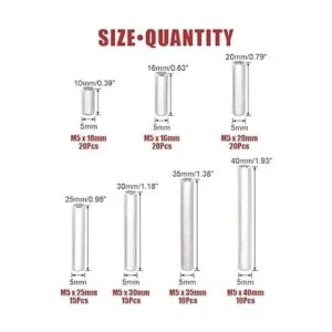 Hilitchi Kit surtido de elementos de sujeción de pasador_2