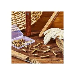 Juego de 20 tornillos de latón para tornillos de cabeza de_7