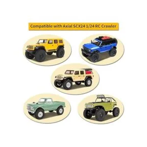 AllinRC Knuckles de dirección de latón y cubo hexagonal de_3