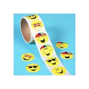 Rollo de calcomanías de 5 rollos de suministros de fiesta_7