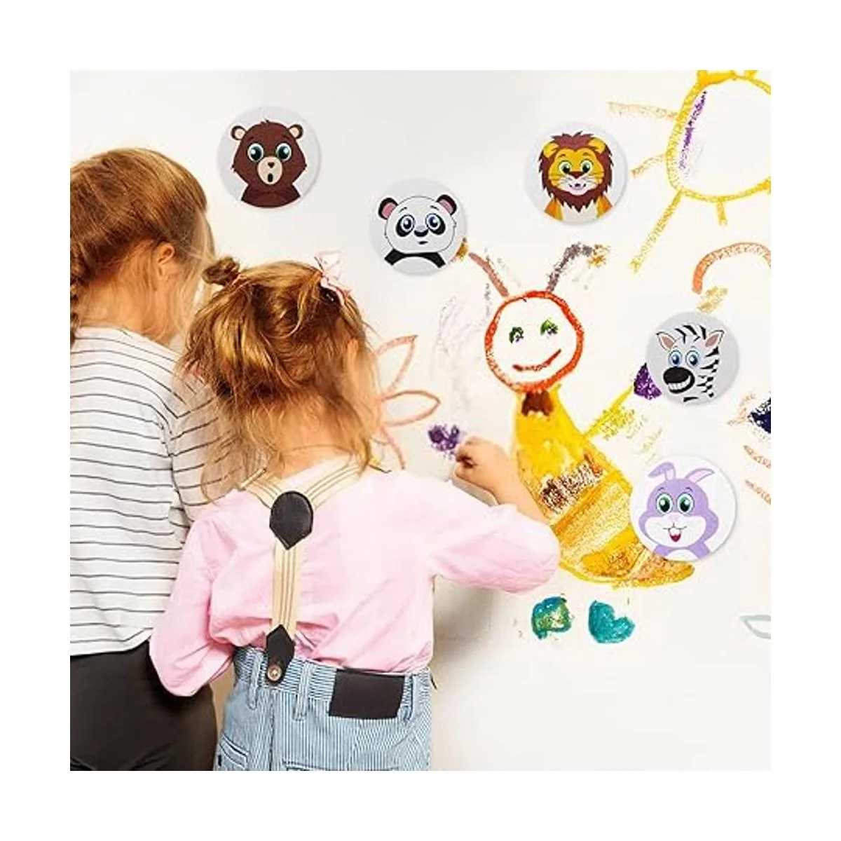 OFOWOL 1000 calcomanías de animales pequeños y lindos para_6