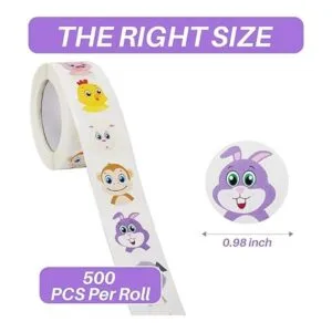 OFOWOL 1000 calcomanías de animales pequeños y lindos para_2