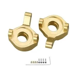 AllinRC Knuckles de dirección de latón y cubo hexagonal de_5