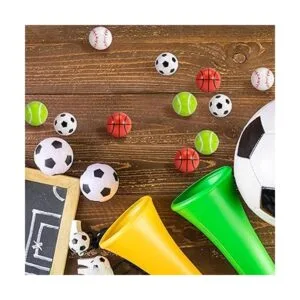 Pllieay 24 bolas de 4 estilos bolas de goma deportivas_5