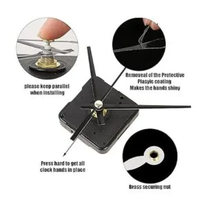 5 piezas de reloj de cuarzo de alto par con mecanismo de_7