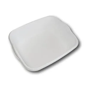 Essentials Plato de plástico blanco de 8 cuartos de galón_2