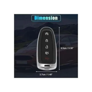 X AUTOHAUX Funda de repuesto para llave inteligente de 5_3