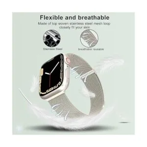 Marge Plus Correa de malla de acero inoxidable cierre_3