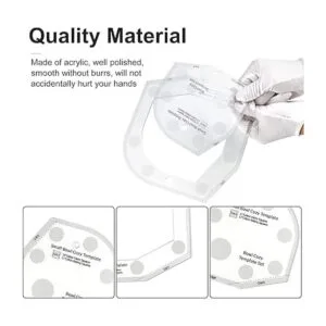 Juego de reglas de corte de plantillas acogedoras 3_4