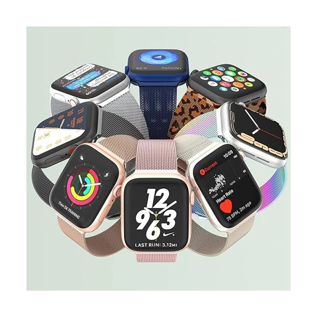 Marge Plus Correa de malla de acero inoxidable cierre_5