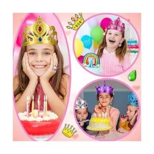 Juego de 36 piezas de tiaras y coronas de princesa de_4