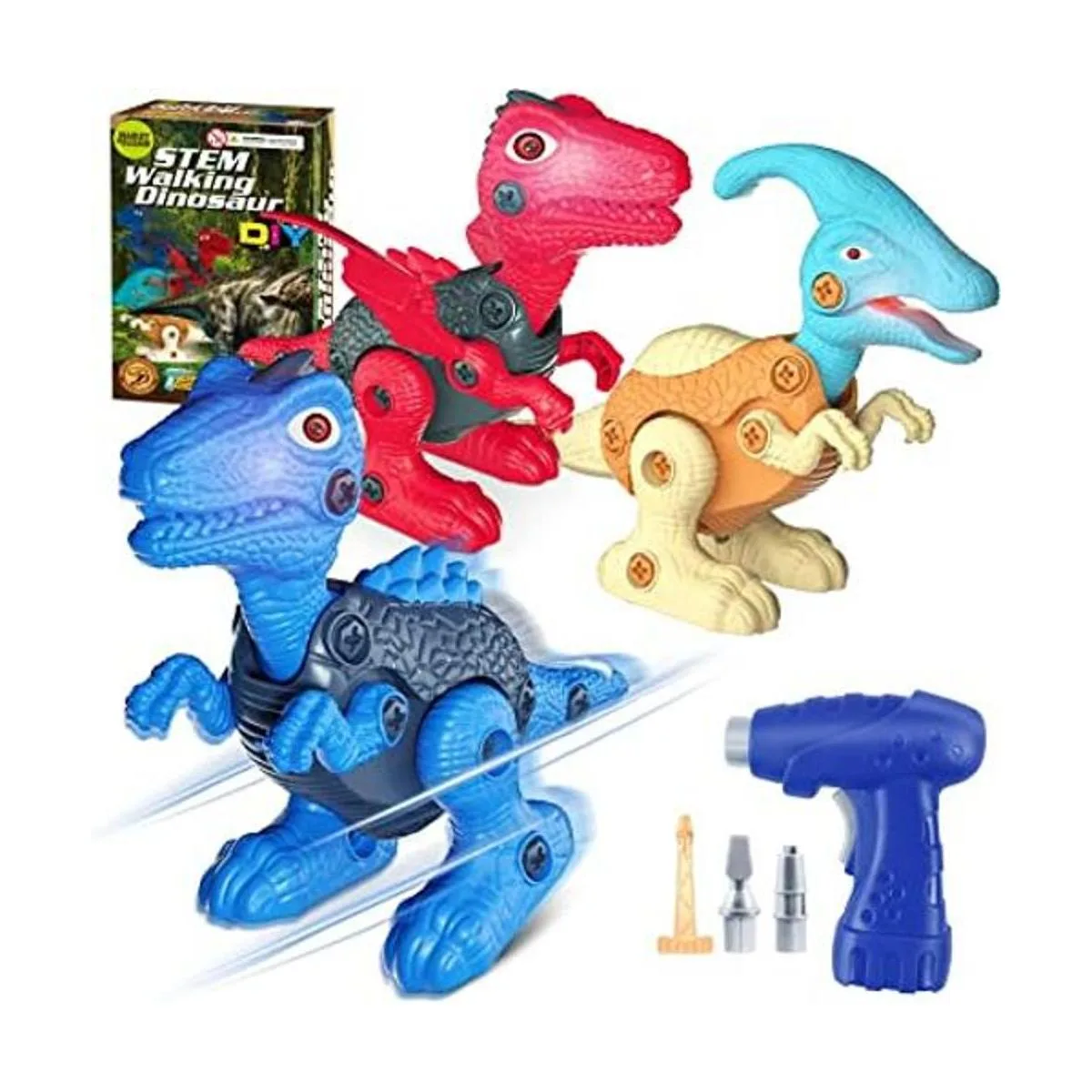 Juguetes de dinosaurio con tallo para niños de 3 4 5 6_1