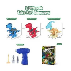 Juguetes de dinosaurio con tallo para niños de 3 4 5 6_6