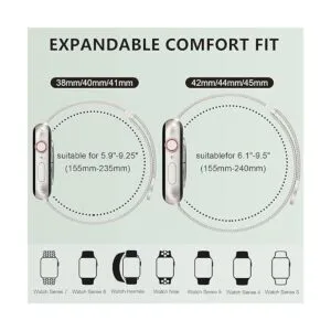 Marge Plus Correa de malla de acero inoxidable cierre_2