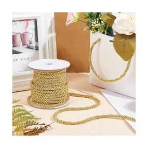 PH PandaHall Cuerda trenzada de 0.197 in cordón metálico_2