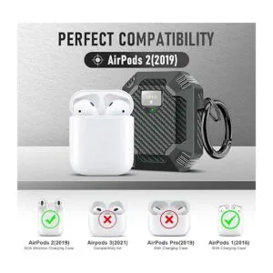 Maxjoy Compatible con Airpods de 1 y 2 generación funda_2