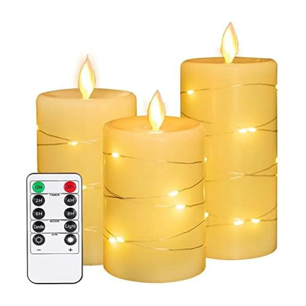 Velas parpadeantes sin llama que funcionan con pilas con_1