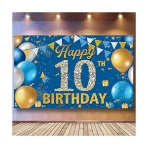 PHXEY Póster para decoración de 10 cumpleaños decoración_1
