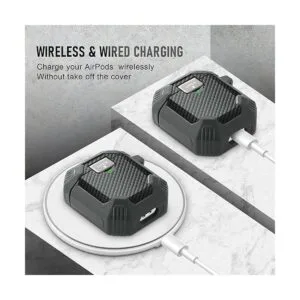 Maxjoy Compatible con Airpods de 1 y 2 generación funda_4