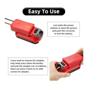 Adaptador de rueda de alimentación para batería V20_2