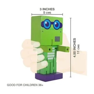 Juguete robot de madera juguete cubo cubo de juguete_4