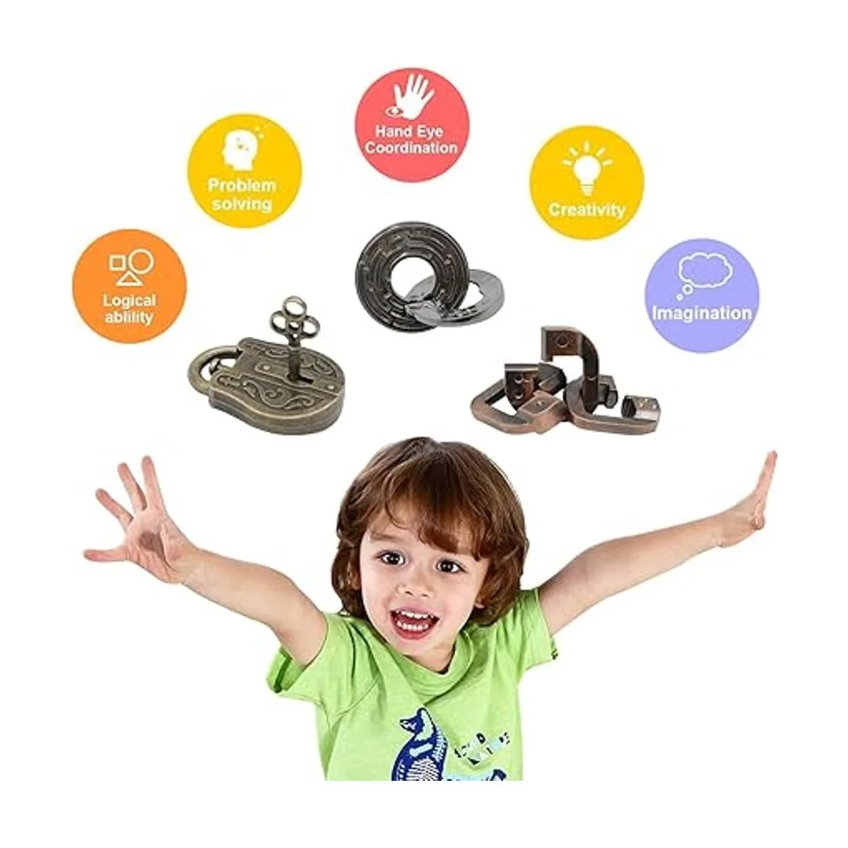 Rompecabezas de desenredo de metal 3 en 1 para adultos y_4