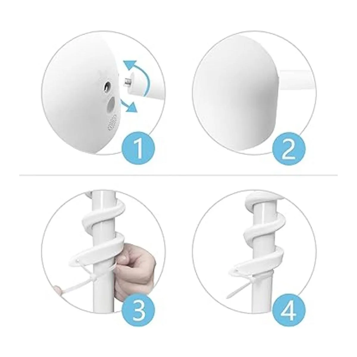 Koroao Soporte flexible para cámara Google Nest piloso_5