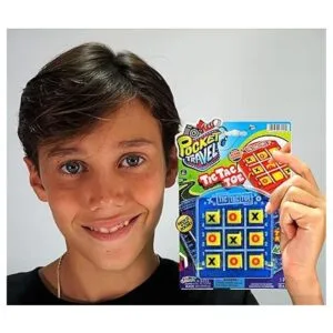Tic Tac Toe Juegos de mesa de viaje portátiles de_3