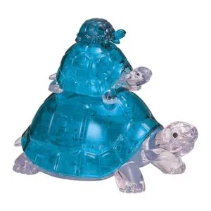 Rompecabezas de cristal 3D original estándar de Tortugas_2