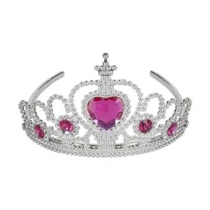Rhode Island Novelty Tiaras con piedras de corazón_4