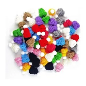 GXXMEI 55 mini sombreros de punto de Navidad sombreros de_4