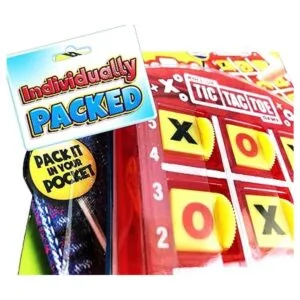 Tic Tac Toe Juegos de mesa de viaje portátiles de_5