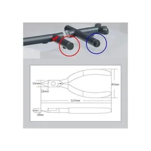 Sharp Nipper Alicates de corte lateral puntiagudos_3