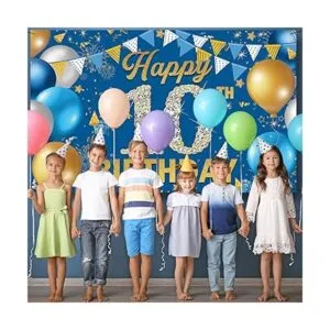 PHXEY Póster para decoración de 10 cumpleaños decoración_3