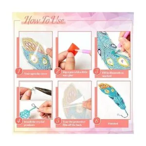 Juego de 6 marcadores de pintura de diamantes marcadores_6