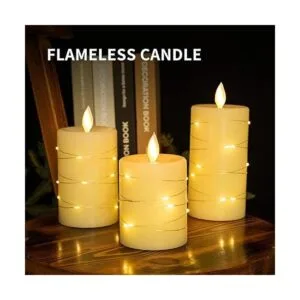 Velas parpadeantes sin llama que funcionan con pilas con_2