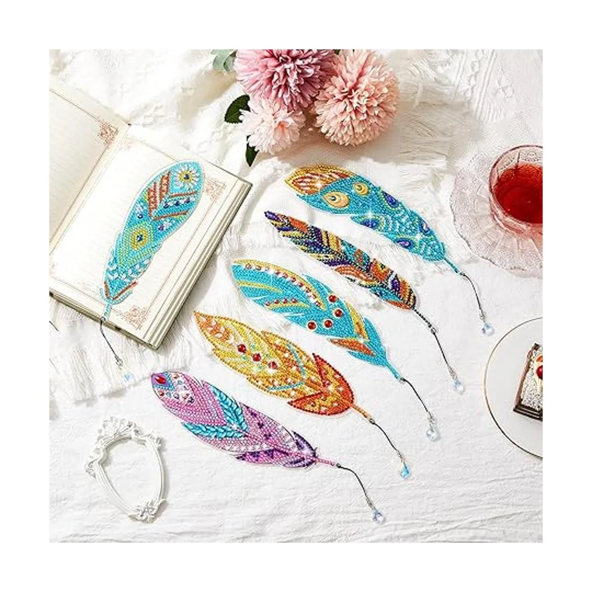 Juego de 6 marcadores de pintura de diamantes marcadores_7