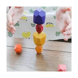 16 bloques de madera de equilibrio para niños pequeños_4