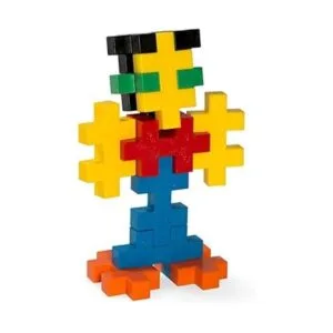 Plus Plus Big Tubo de juego abierto 15 piezas Equipo de_2