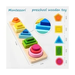 Symdiro Montessori Toys for 1 2 3 Year Old Boys_3