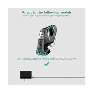 Lnauy Cargador compatible con Bissell Pet Stain Eraser_3