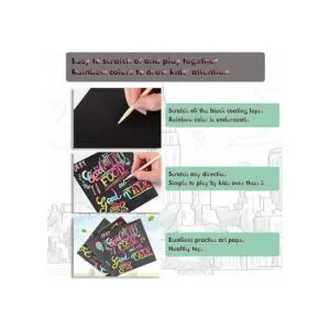 BESTING Papel rascador de 300 hojas de tamaños prácticos_3