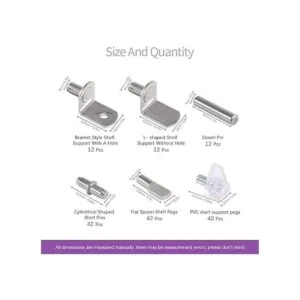 Swpeet Kit surtido de 160 piezas de 6 estilos kit surtido_2