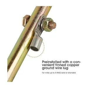 MOKIKUBA Barra de tierra portátil Pin de conexión a_3