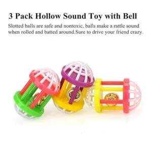 HAICHEN TEC Juego de 11 juguetes para hurones bolas_4